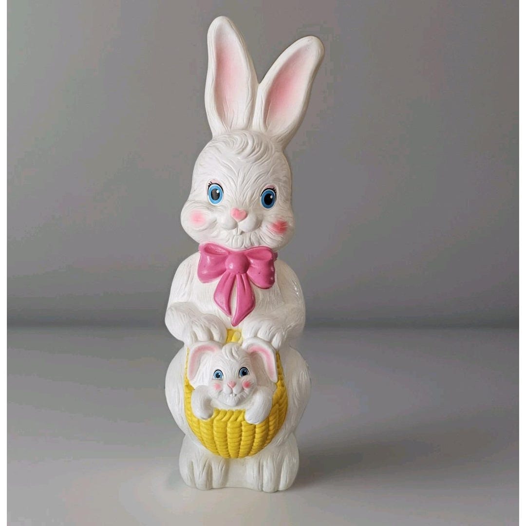 Blow Mold Easter Bunnynull