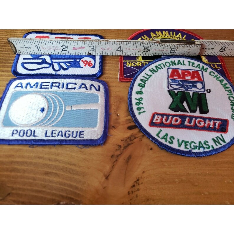 Vintage APA Patches 1996 Bud Light 96 APA 2000 BCA American Etsy