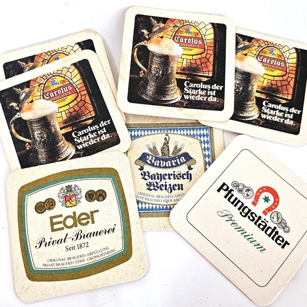 Cardboard Bar Coasters Etsy