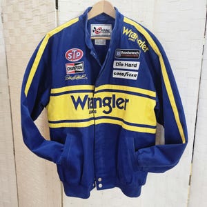 Chase Autentic Wrangler Nascar Vintage Jacke Dale Earnhardt Large HTF