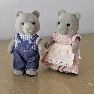 Calico Critters Bears Mom & Dad