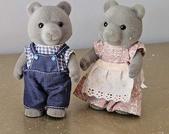 Calico Critters Bears Mom & Dad