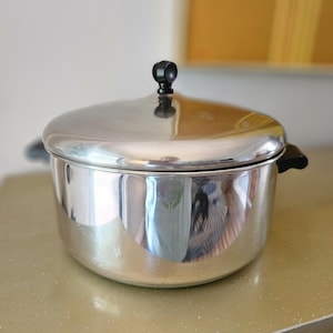 Farberware Vintage 6qt Topf W Deckel Aluminium verkleidet Edelstahl