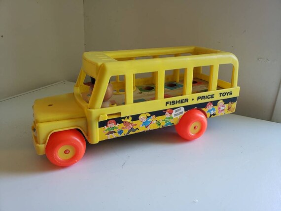 fisher price school bus 1965