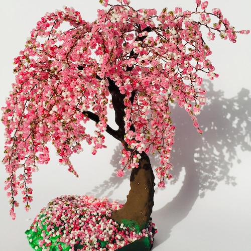 Sakura Bonsai Tree Cherry Blossom Bonsai Tree Office Decor Etsy Canada