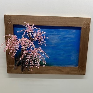 Cherry blossom tree wall art