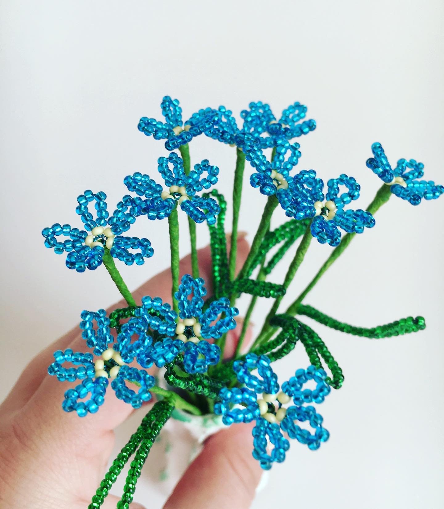 me not flower Botanical gift Flower decoration for Etsy