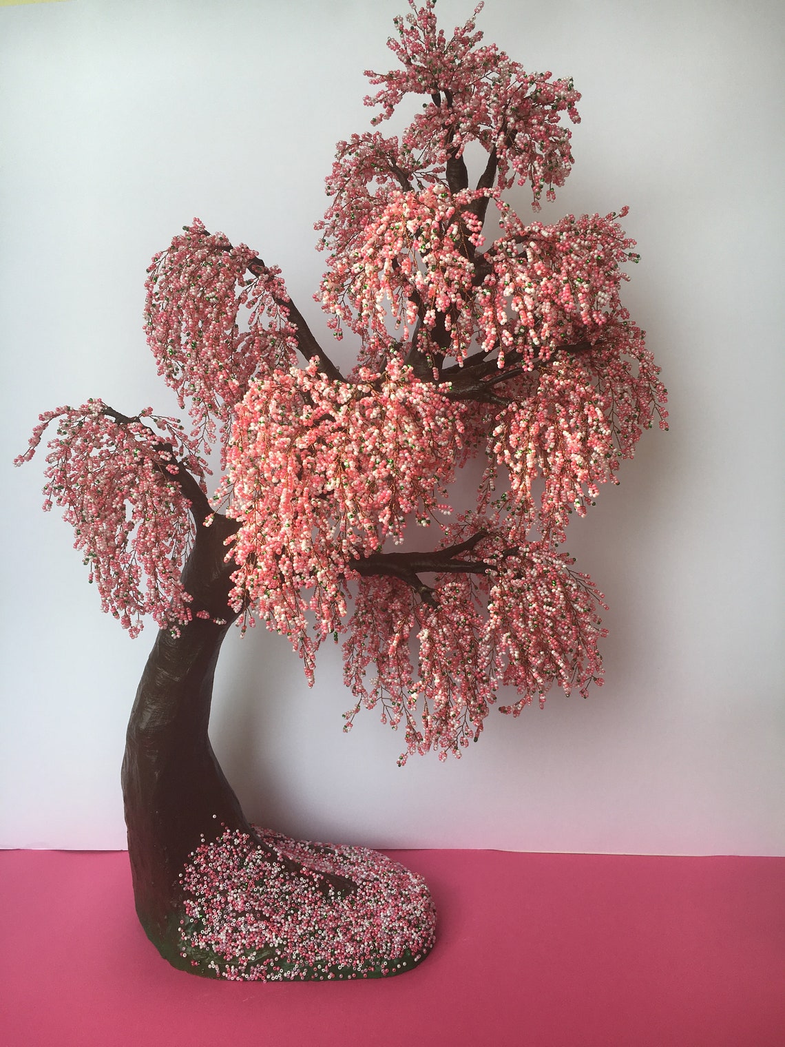 Large cherry blossom bonsai tree Live bonsai tree Tree of life Etsy