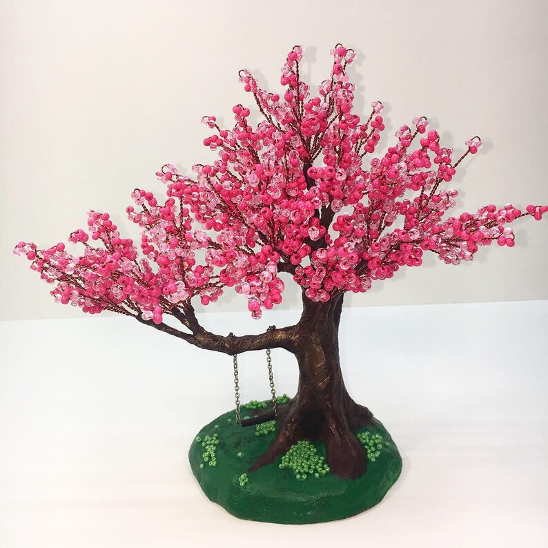 Cherry Blossom Tree Sculptures Etsy
