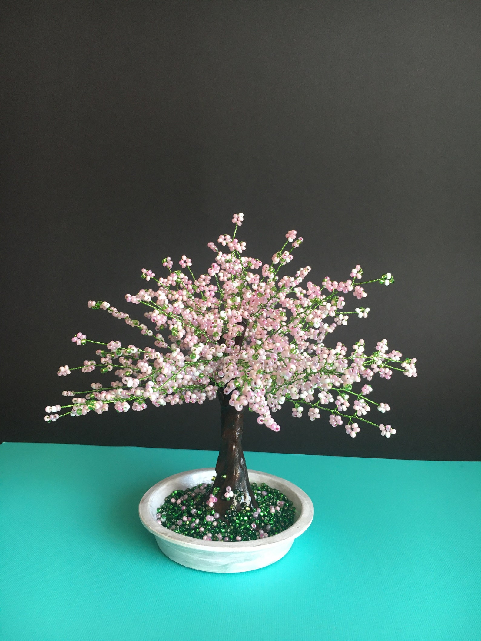 Sakura Bonsai Tree Cherry Blossom Bonsai Tree Office Decor Etsy Canada