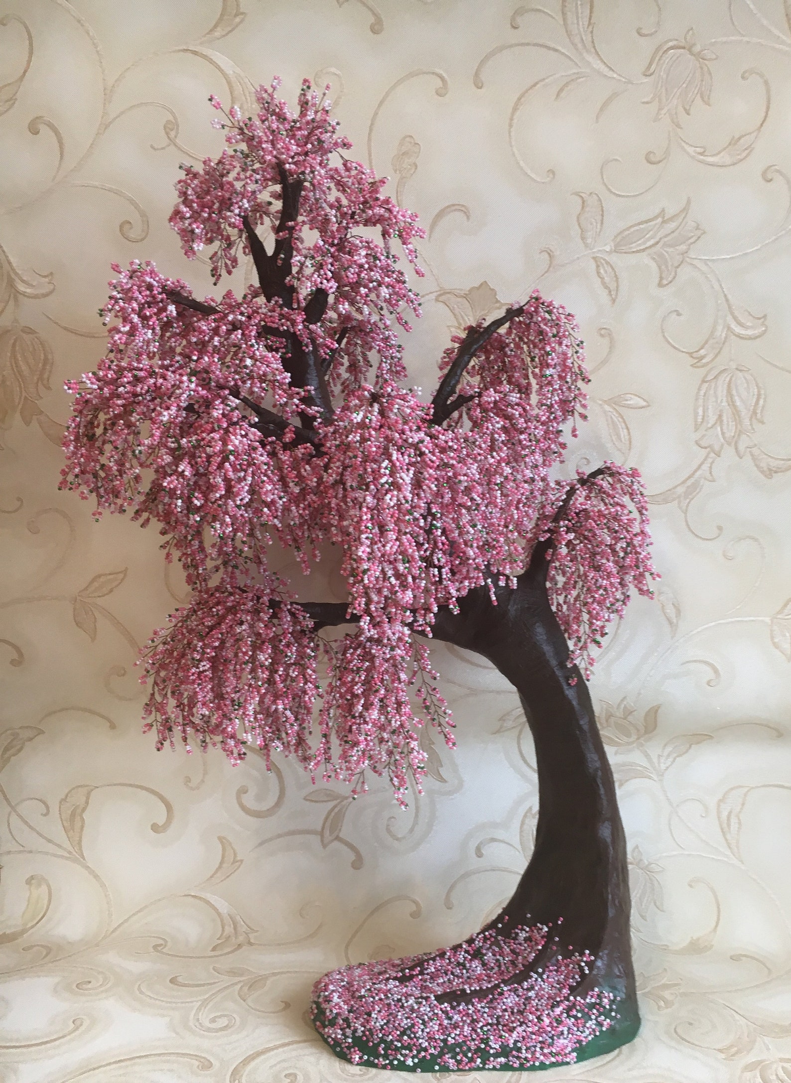 Large cherry blossom bonsai tree Live bonsai tree Tree of life Etsy