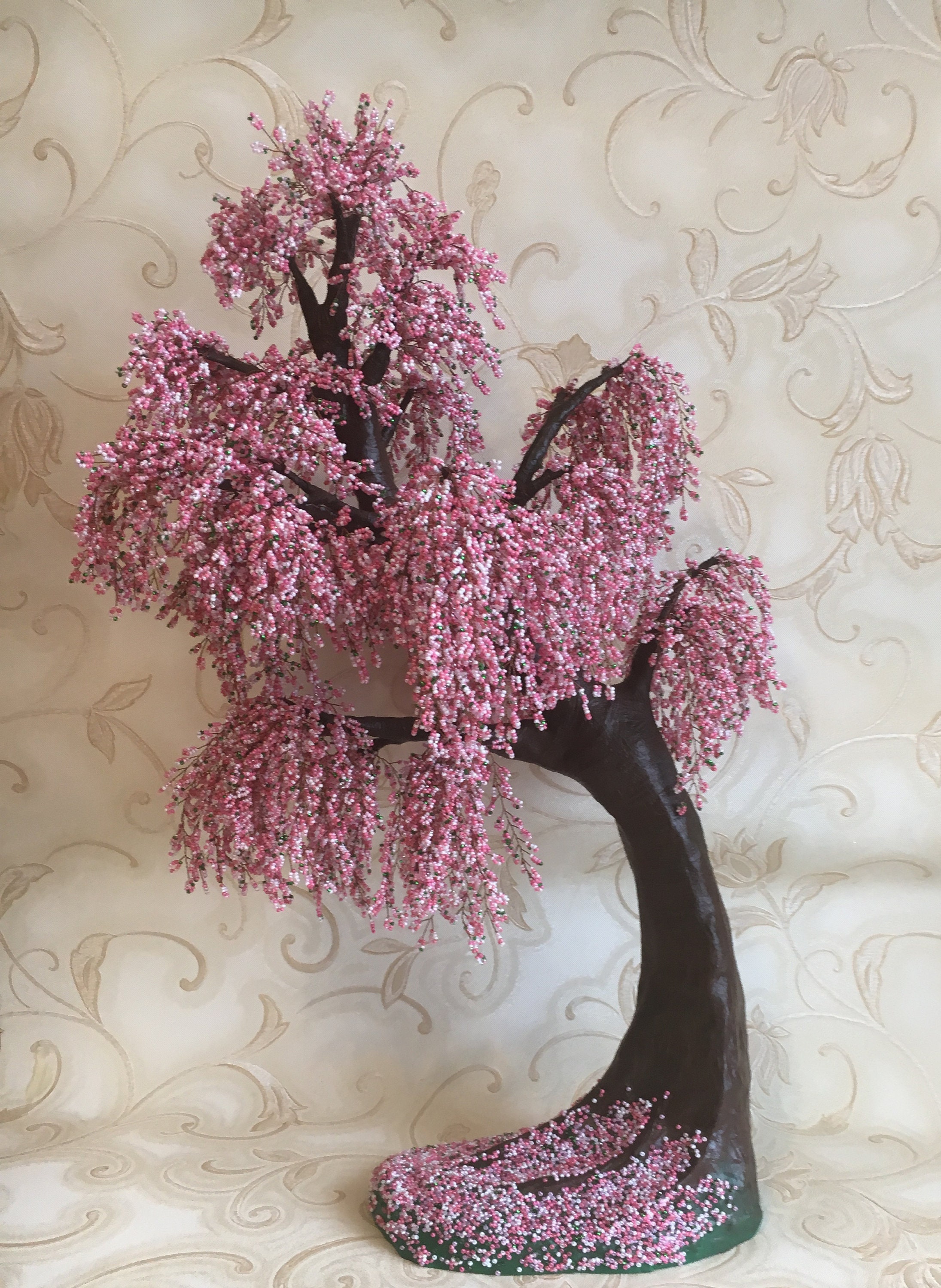 Large cherry blossom bonsai tree Live bonsai tree Tree of life Etsy