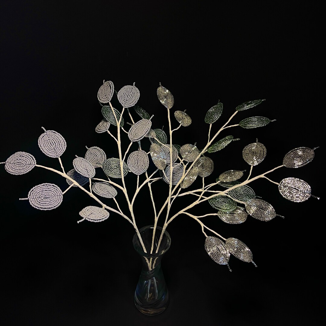 Lunaria French Beaded Flower Dollar Tree Beaded Flowers Lunaria