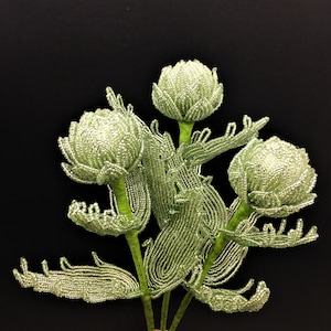 Pianta di carciofo fatta a mano Fiori artificiali