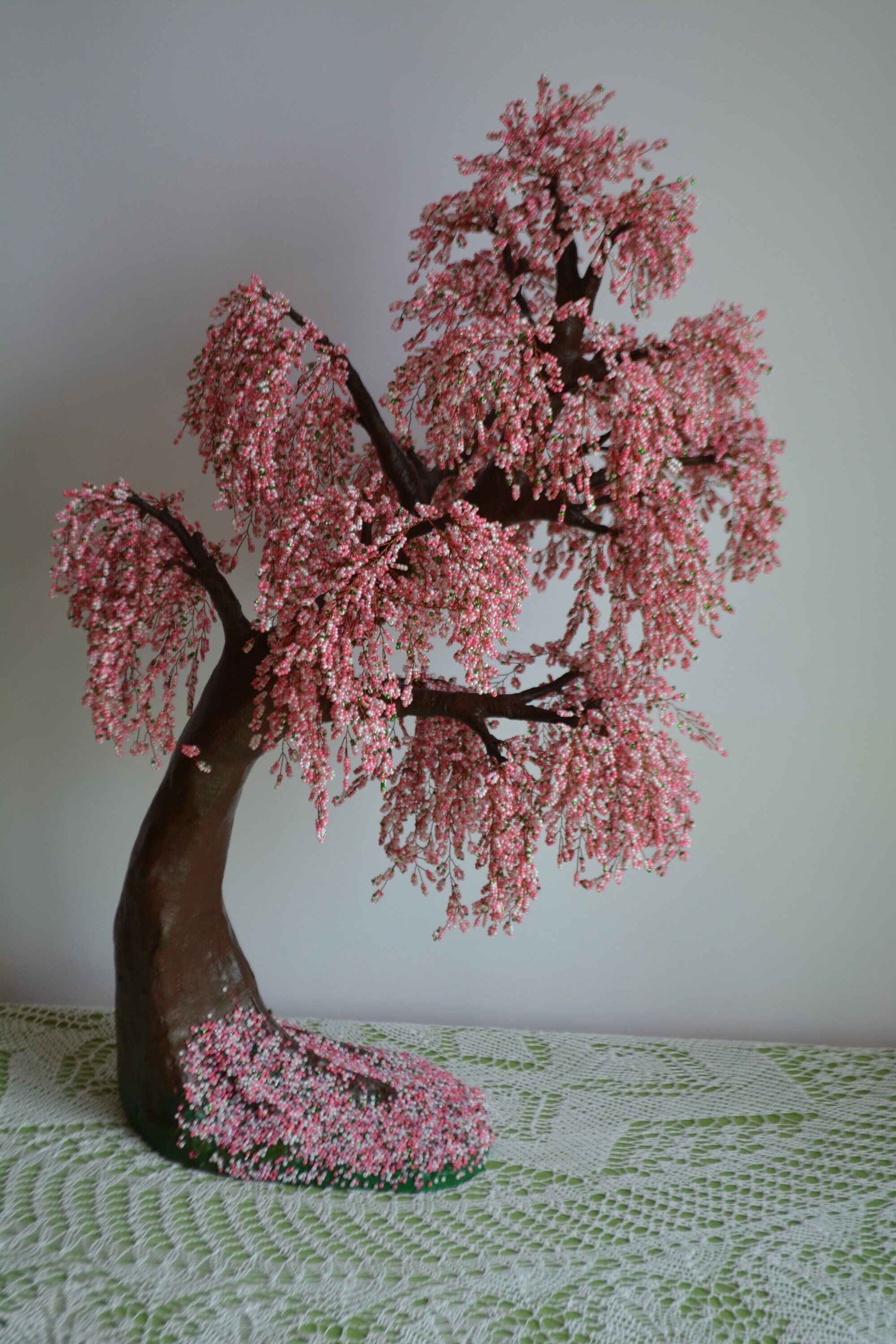 Large cherry blossom bonsai tree Live bonsai tree Tree of life Etsy