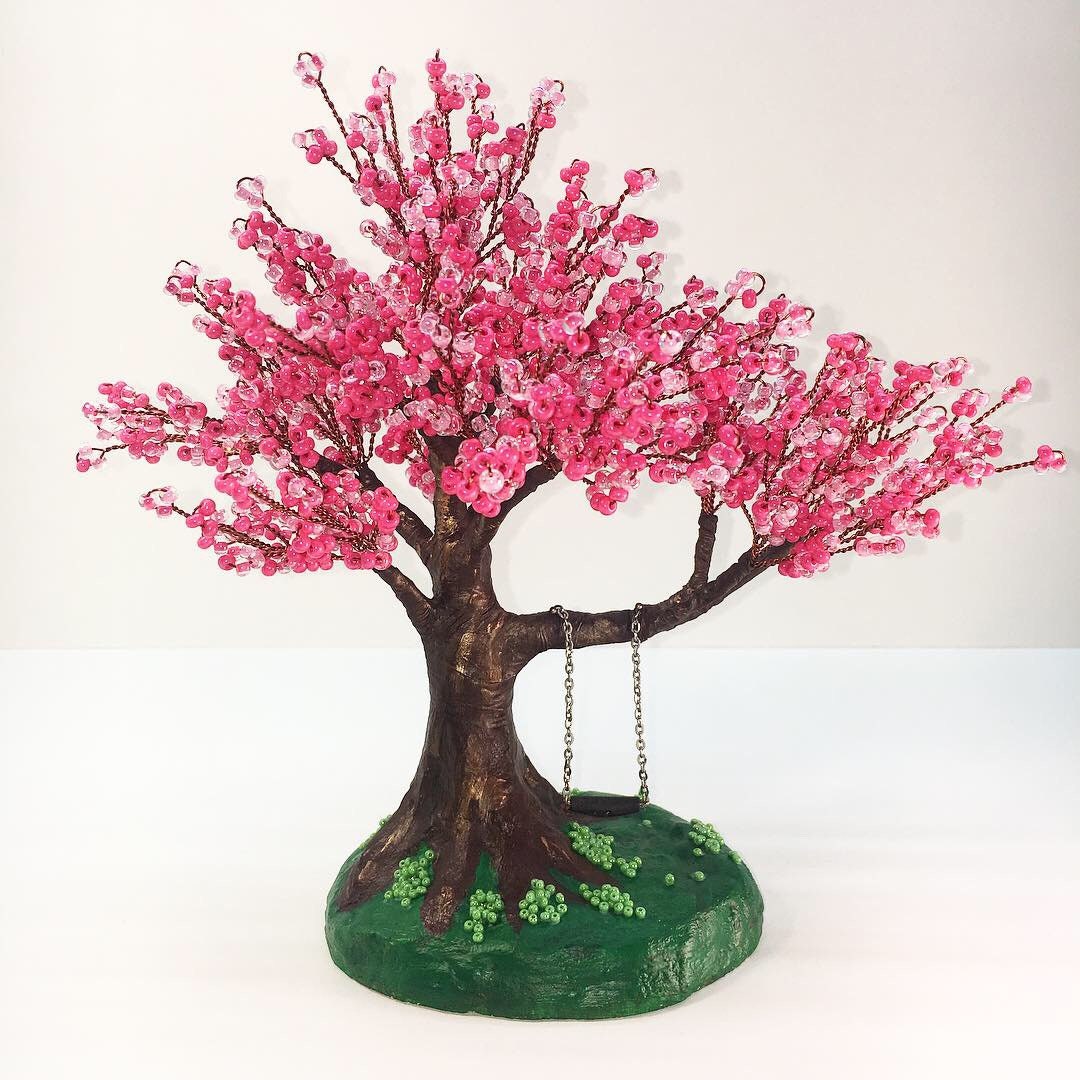 Cherry blossom tree sculptures | Etsy