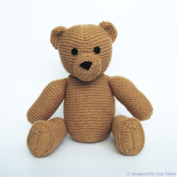 teddy bear knitting pattern