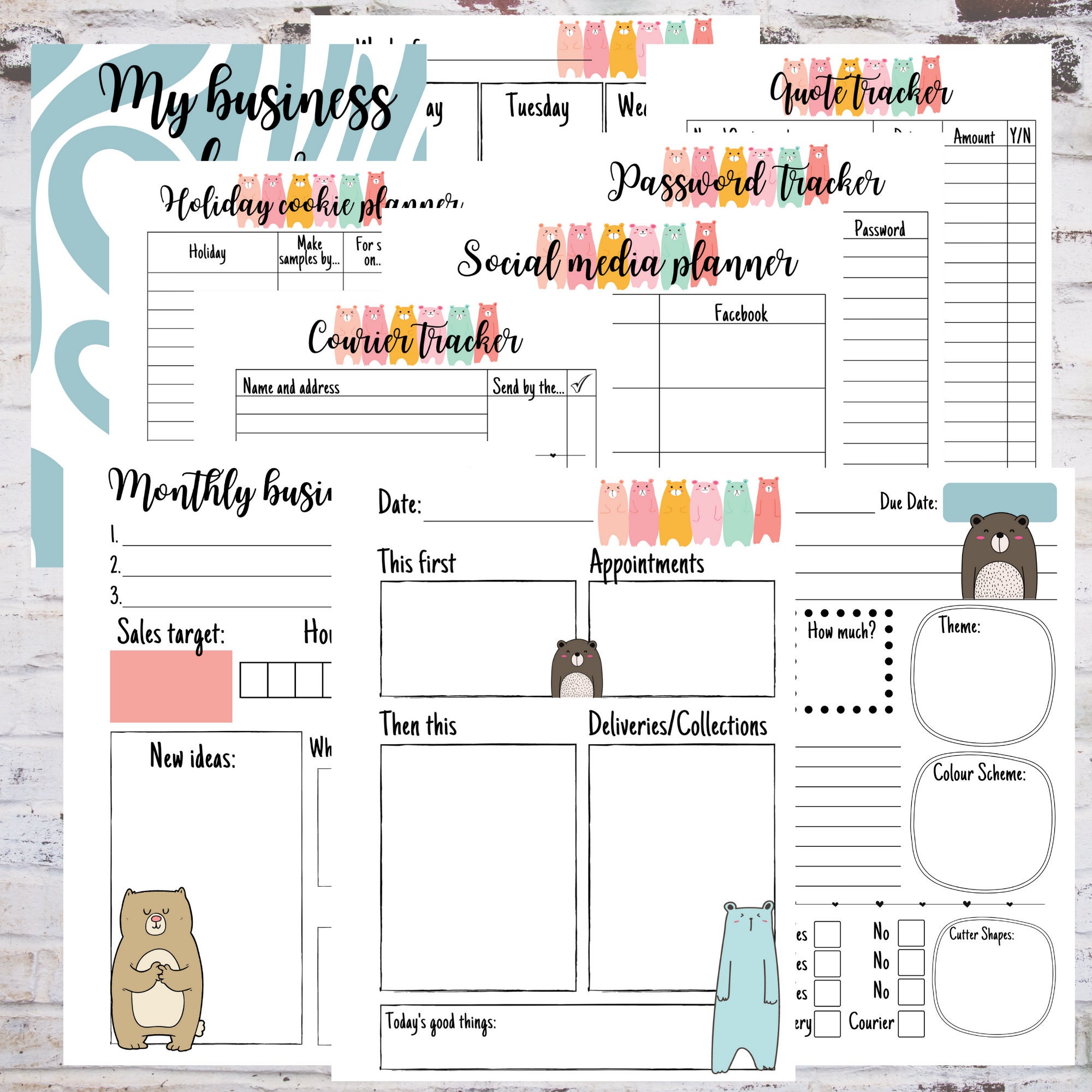 Cake and cookie planner discount code picture