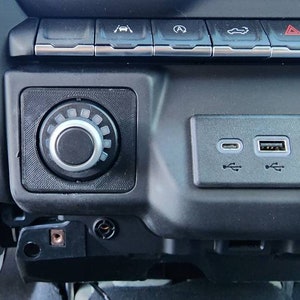Chevrolet GMC 3d printed Curt spectrum brake controller adapter