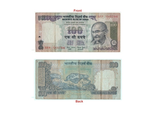 100 rupee note online