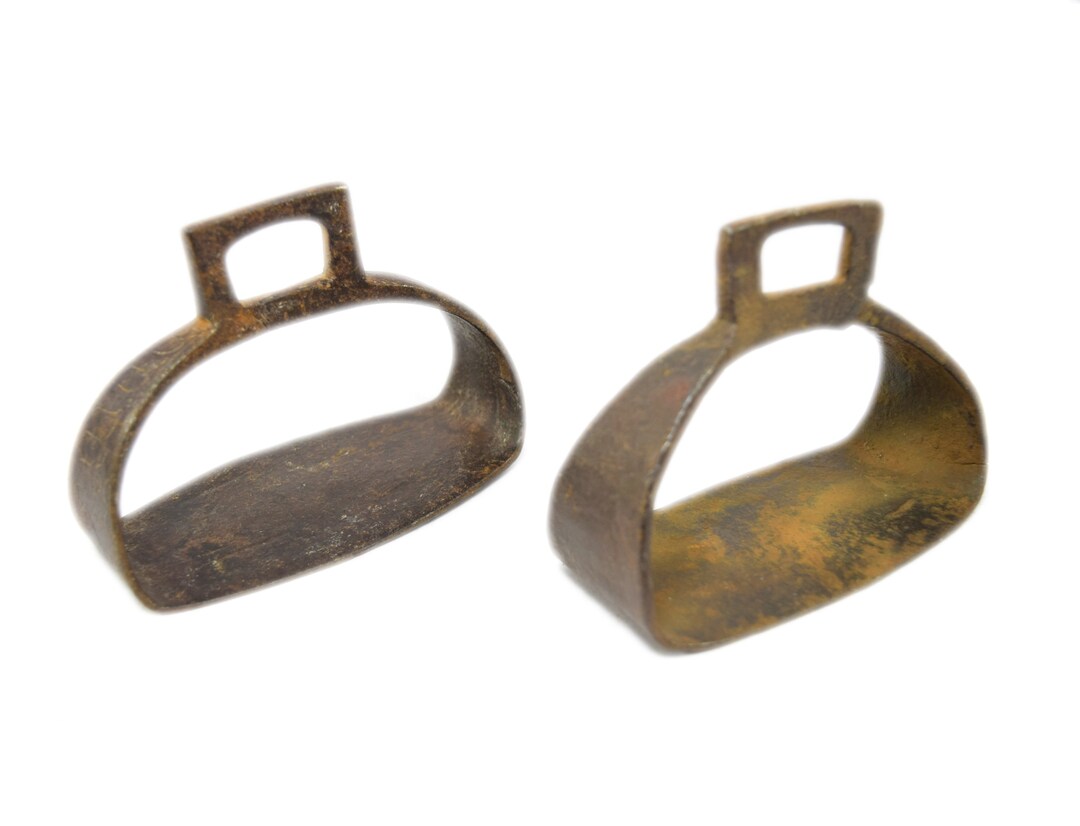 Vintage Collectible Iron Horse Stirrups Unique Collectible Horse Foot