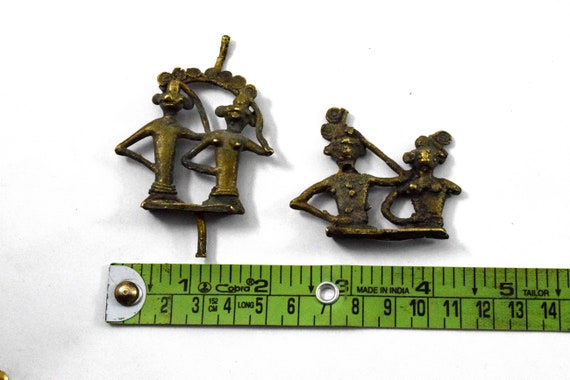 Brass Dhokra Work Tiger From Orissa - Ca 1920's Brass Dhokra Work Tiger From Orissa - Ca 1920's