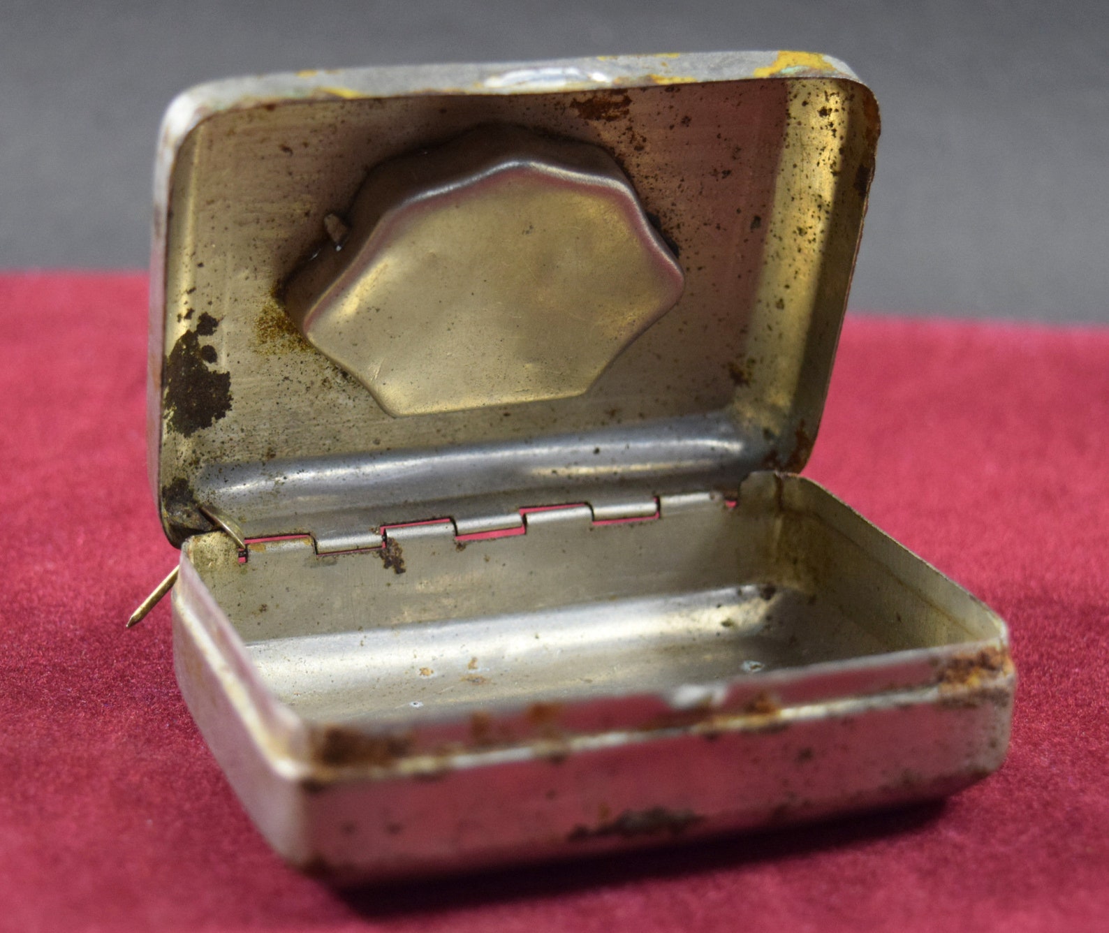 Cigarette Case With Ashtray Vintage Box Pocket Ashtray Etsy