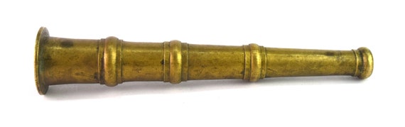 Indian Brass Smoke Pipe G9-123 Brass Smoke Pipe Antique Tobacco smoke Pipe Indian Brass Hukkah Pipe Collectible Antique Smoke Pipe