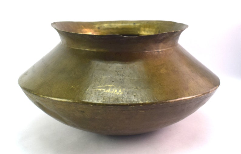 Vintage Brass Curry Cooking Pots Indian Brass Handi for Etsy Canada