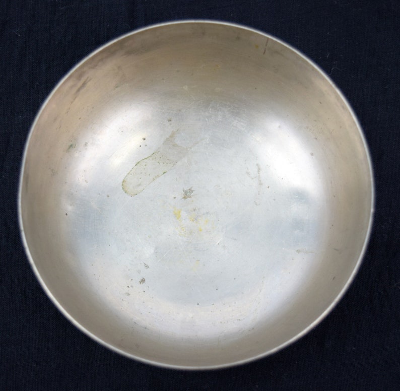 Pair of Old Vintage Collectible Shape Nickel Silver Bowls From Etsy