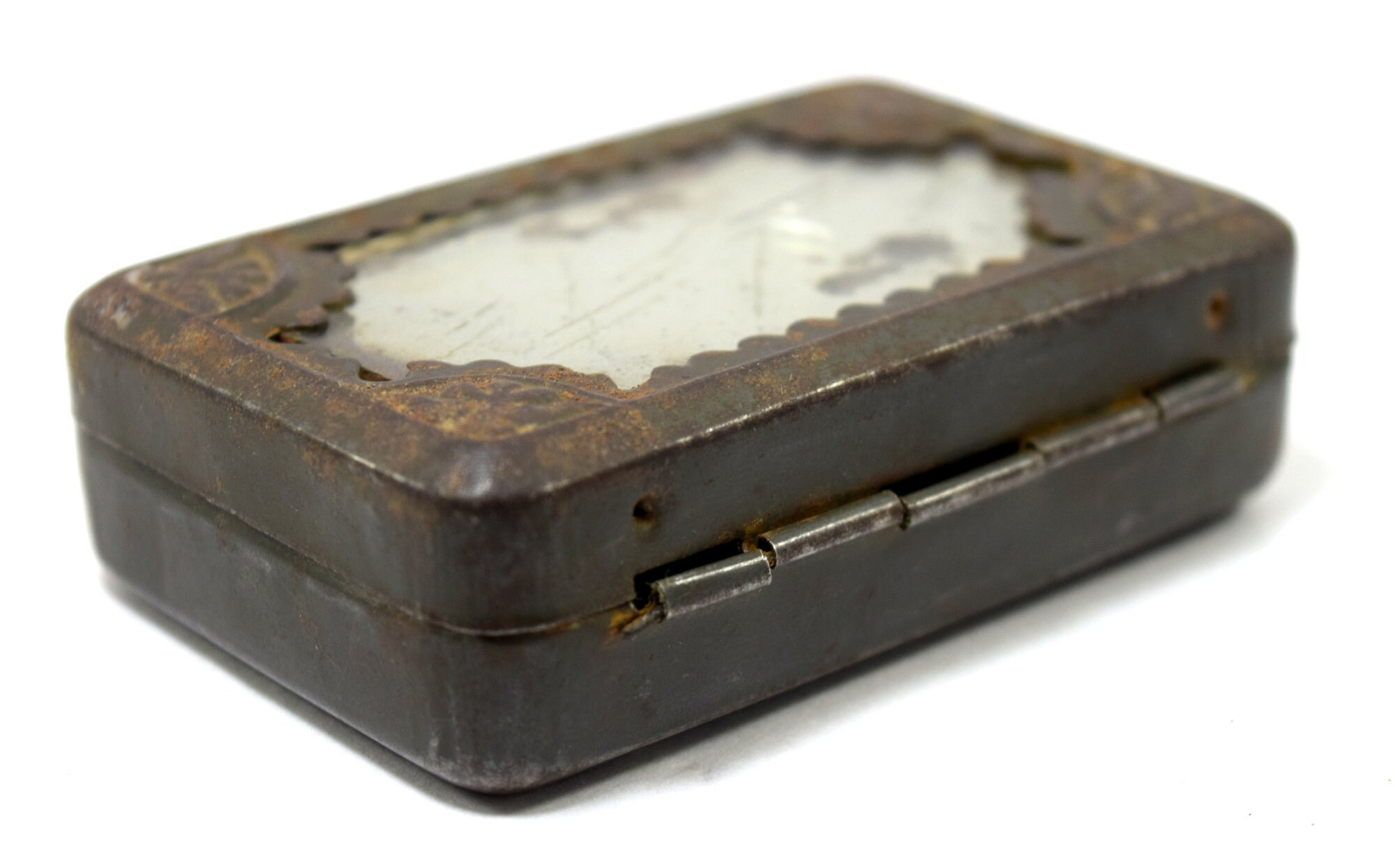 Vintage kleine spiegel ingerichte box opbergbox Traveler Box | Etsy