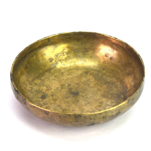 Indian Traditional Music Singing Bowl Bronze Home Décor Medicine Bowl – Collectible Tantra Healing Bowl – Meditational Bronze Bowl G27-60
