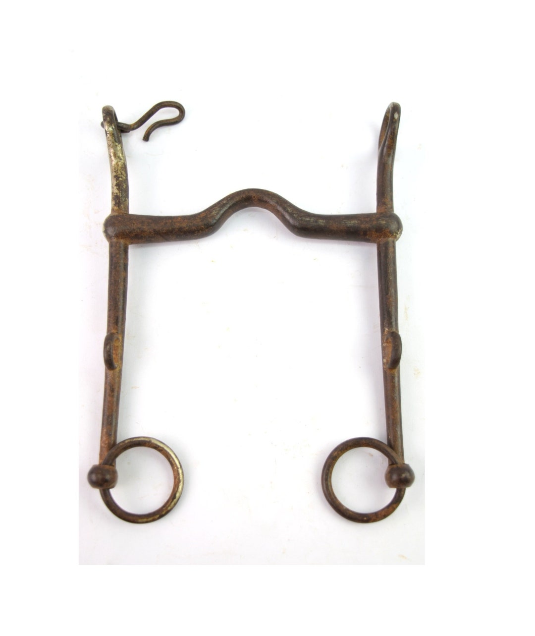 Iron Bridle Bit Indian Art & Collectibles Horse Accessory Etsy