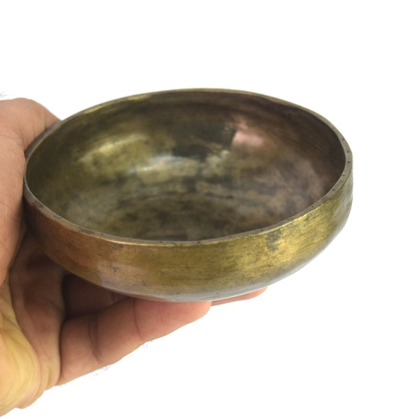 Indian Vintage Kitchenware Decorative Bronze Medicinal Bowl Collectible – Old Multipurpose Bronze Bowl – Baby Feeding Small Bowl G27-81