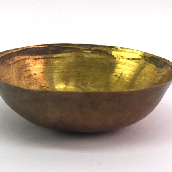 Collectible Indian Traditional Baby Feeding Bowl –Vintage Bronze Bowl – Medicines Mixing Bowl – Multipurpose  Bowl –Herbs Paste Bowl G27-39