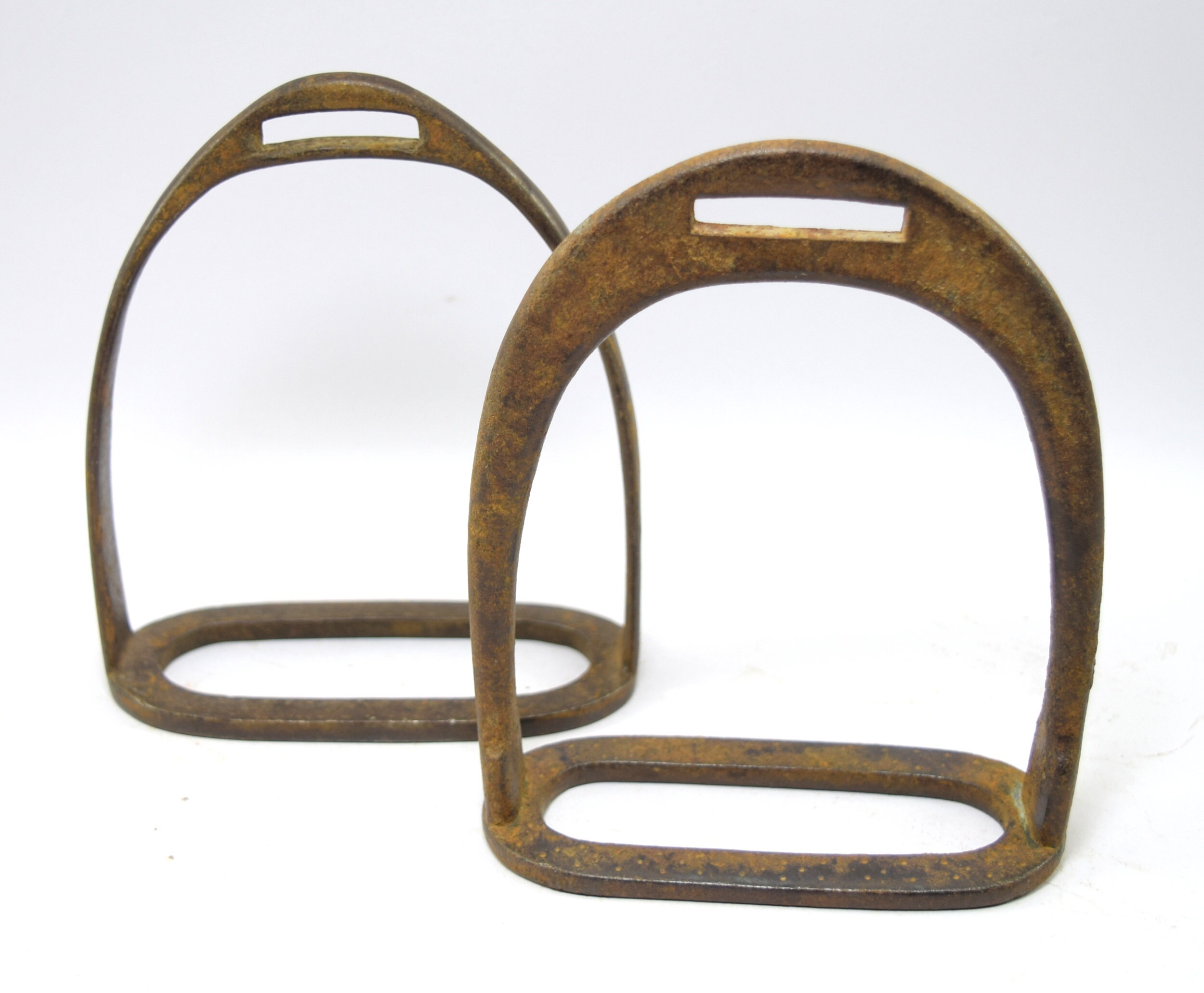 Collectible Vintage Horse Stirrup Pair Feet Pedal Farm Décor Etsy