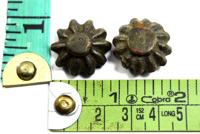 Bronze Miniature Weight Vintage Scale Weight Collectible Scale Weight Pair Of Antique Unique Shape Solid Bronze Weight Scales G15-135