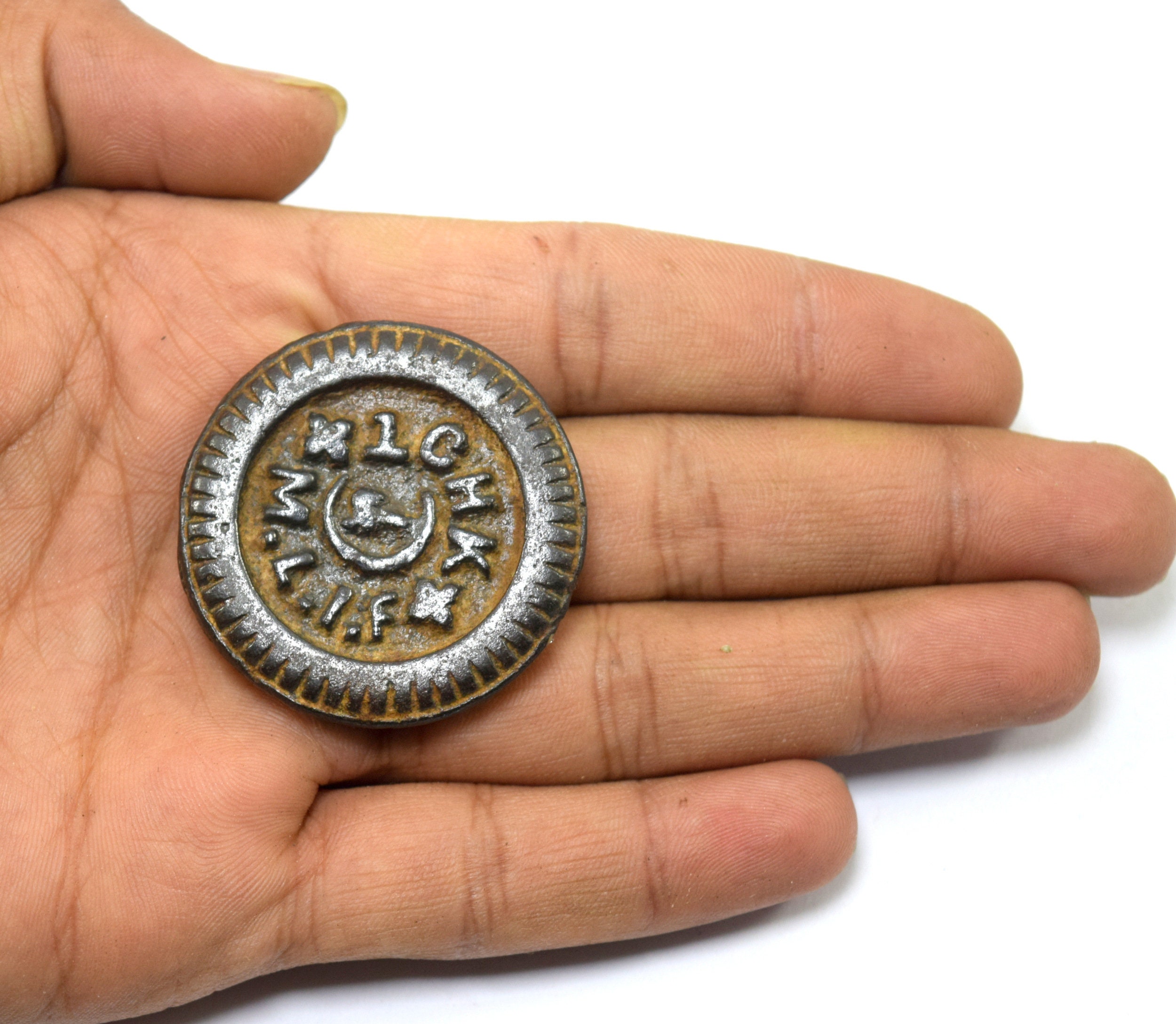 Indian Solid Iron Seer Weighting Measurement Unique