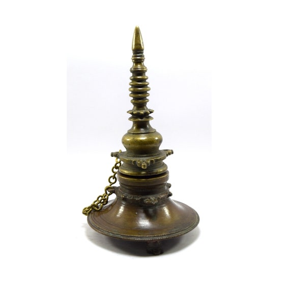 Unique Ink Pot Rare Pagoda Design Well Antique Desk Unique Ink Pot Rare Pagoda Design