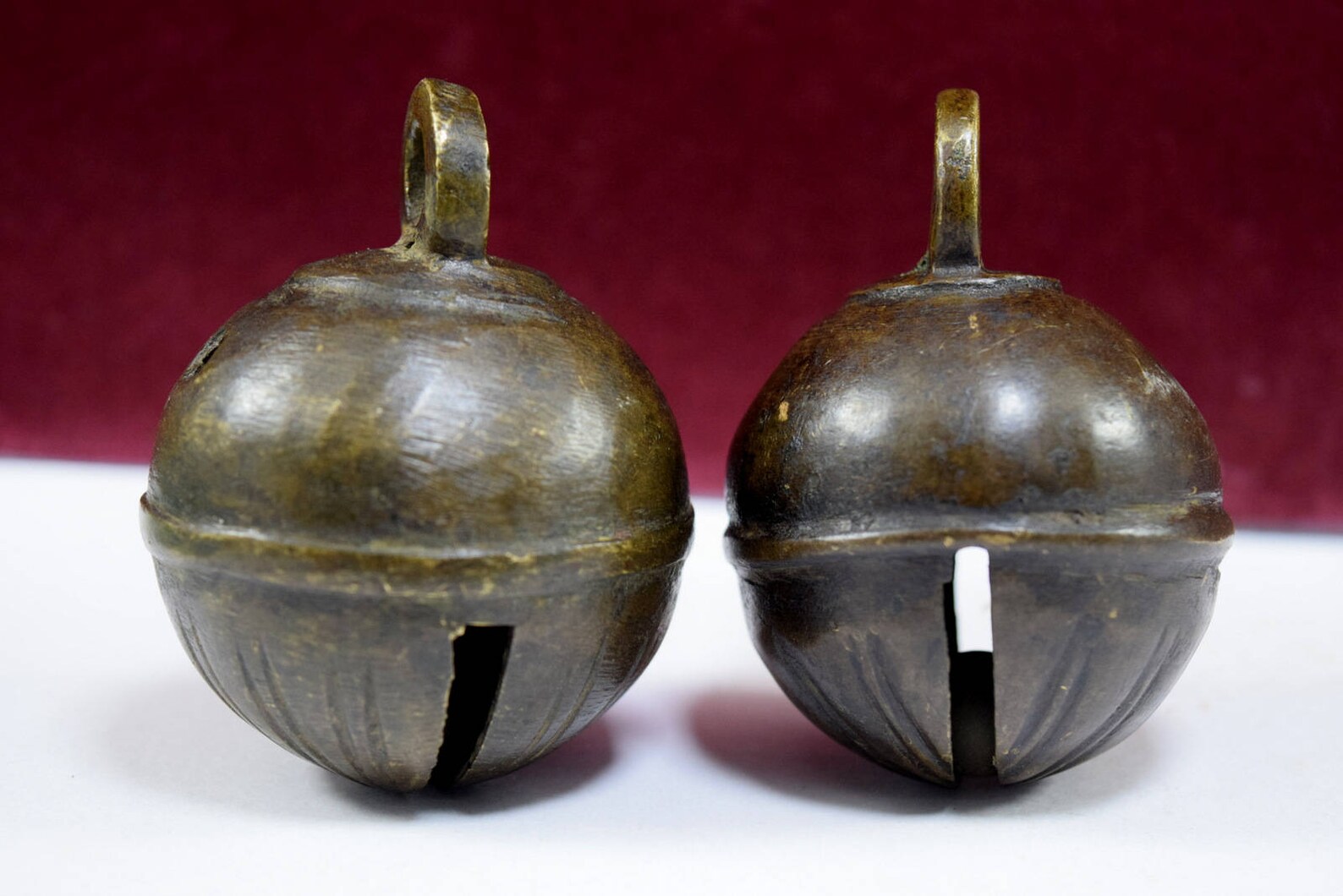 Vintage Hand Crafted Bronze Bell Pet Animalpair of Beautiful Etsy