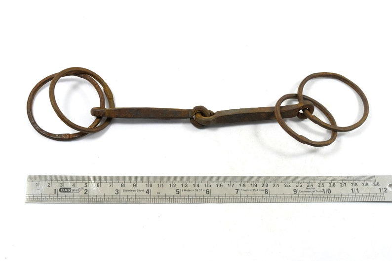 Indian Horse Bridle / Bit Antique Rare Handcrafted Unique Etsy