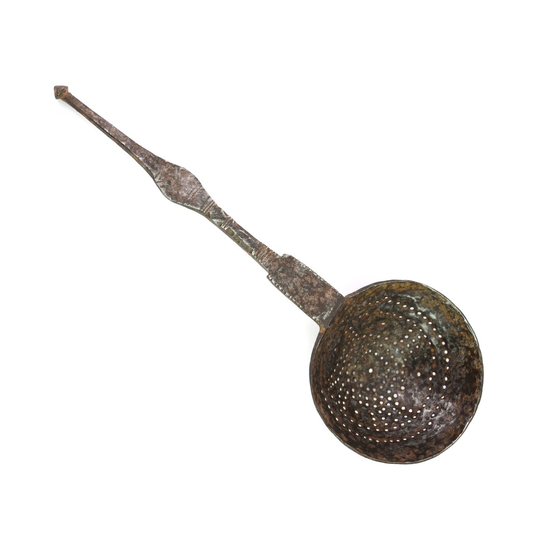 Buy Traditional Indian Kitchen Equipment / Strainer Vintage Ethnic
