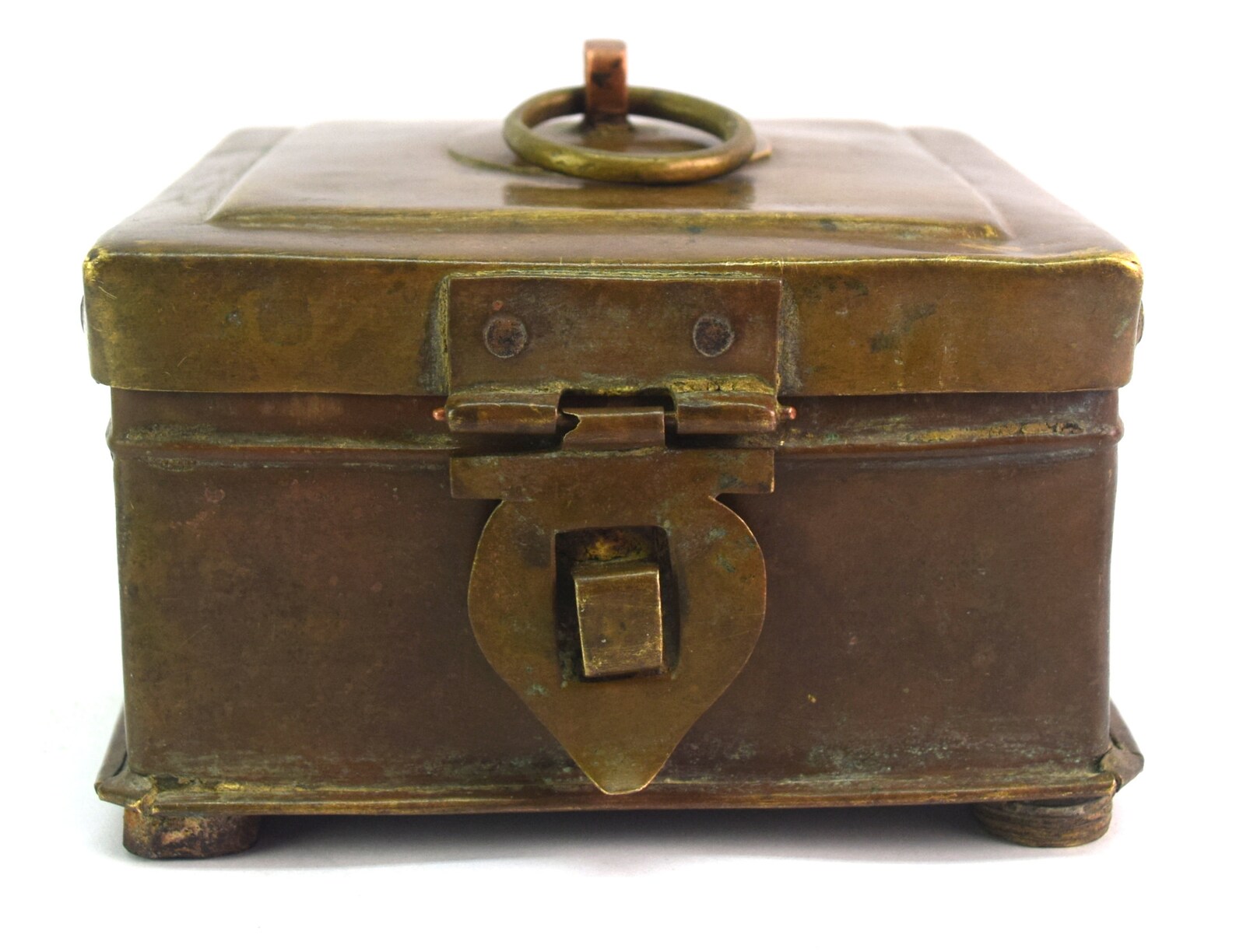 Brass Spice Box Kitchen Indian Traditional Etsy