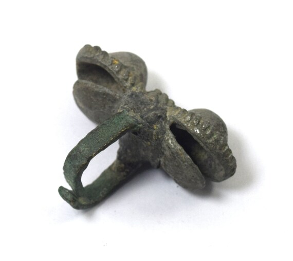 Ancient Brass Tribal Ring – Original Antique Indi… - image 8
