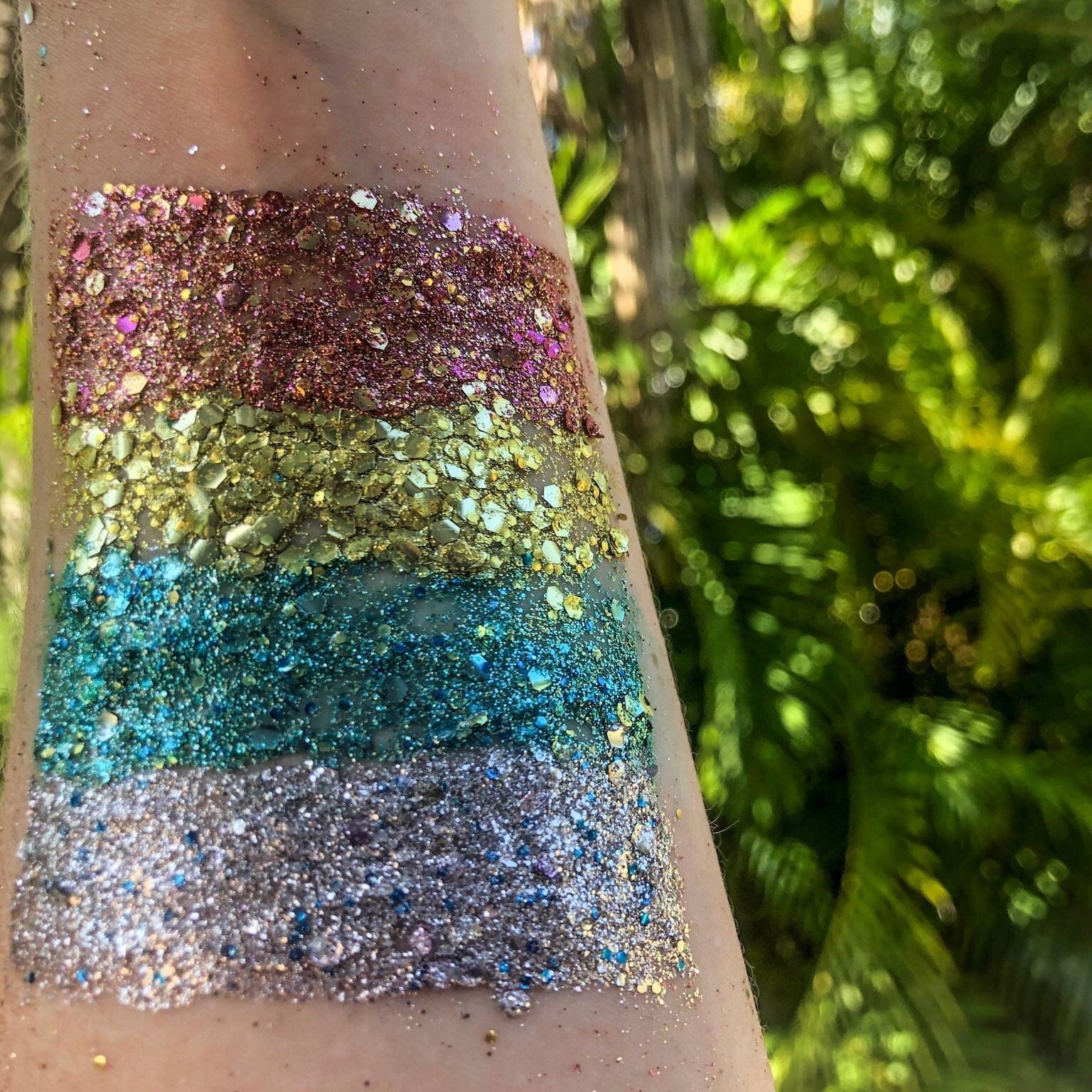 Chunky Festival BIODEGRADABLE Glitter GEL SET Mermaid Magic Eco