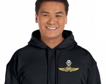Embroidery Custom Logo on Jerzees Unisex Heavy Hoodie