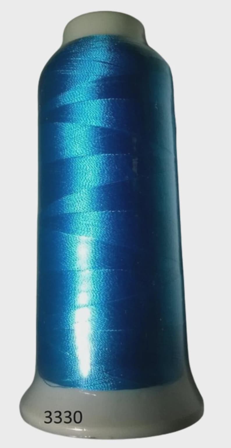 Rayon Embroidery Thread 120/2 – 5000Y Big Spool, All Colors Rope - Etsy