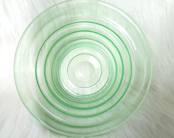 Walter Dorwin Teague Lens Bowl: Corning Pyrex Replica, Art Deco