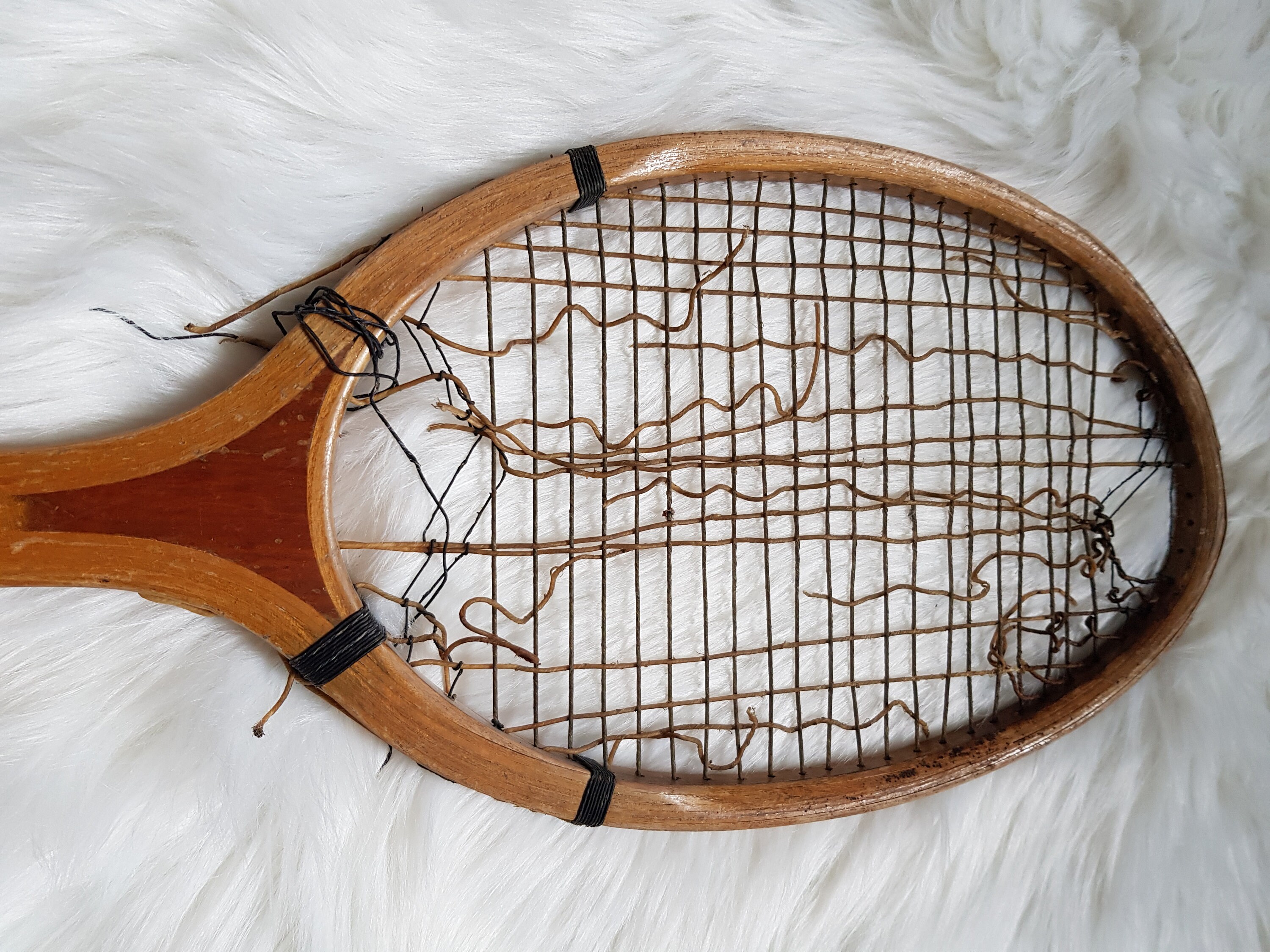 Raquette badminton vintage bois - Sport & Plein air Raquette badminton vintage bois - Sport & Plein air
