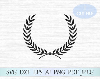Download Free Svg Wedding Monogram Frame With Leaves